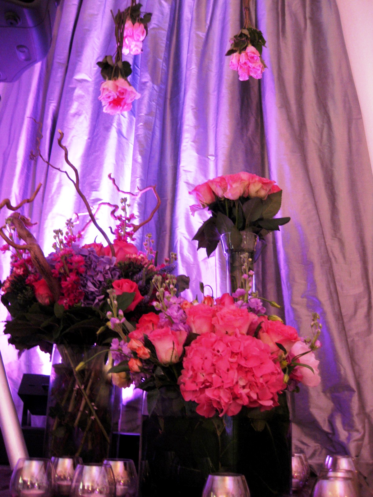 pink silver romantic party