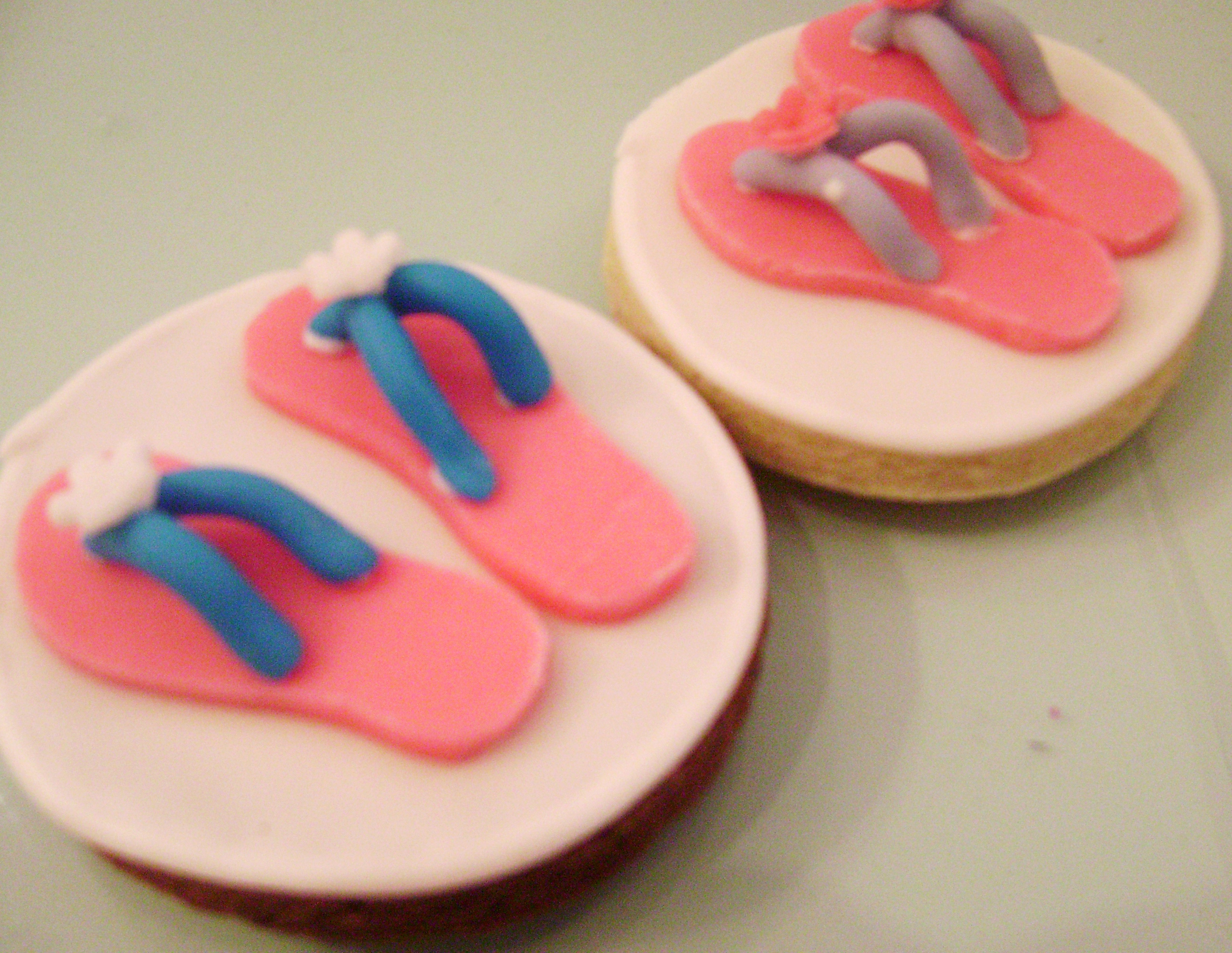 slipper cookies