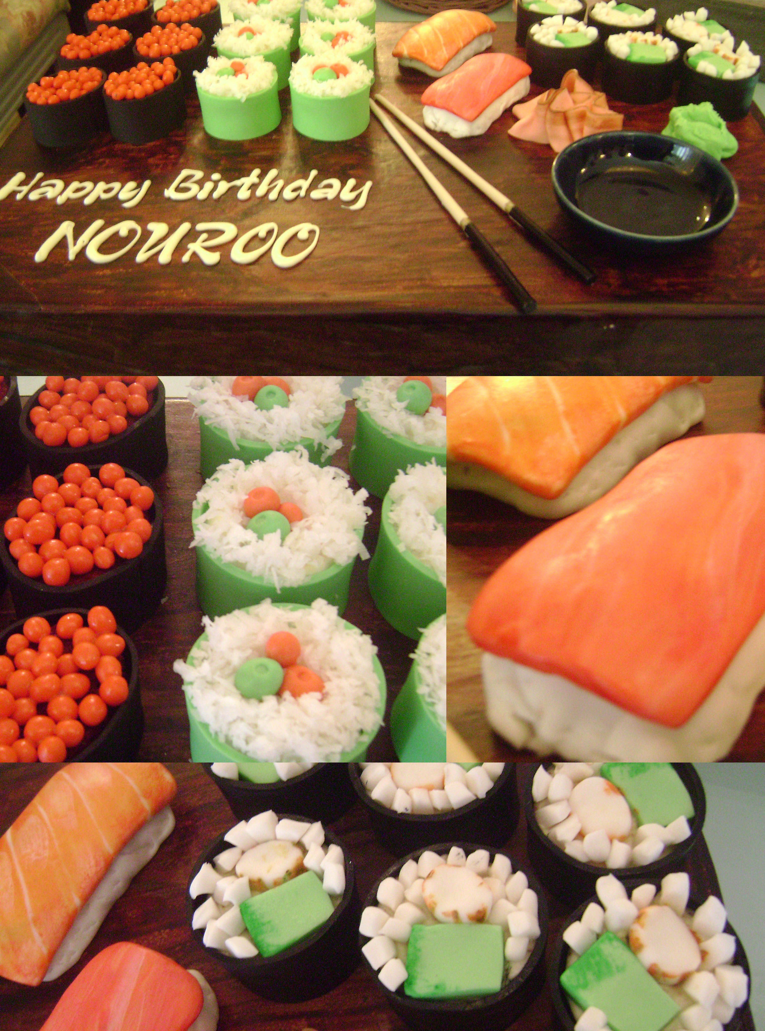 sushi cake